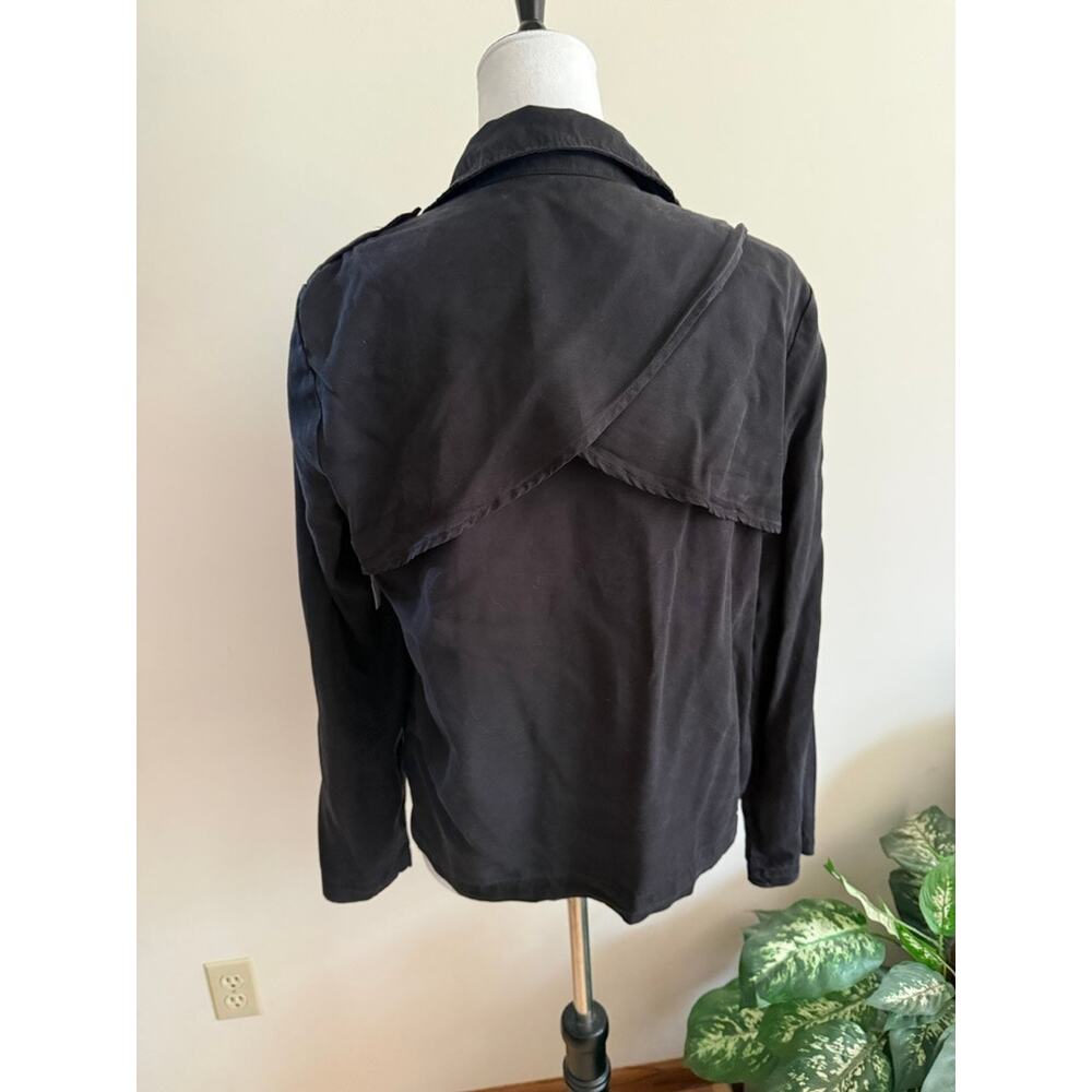 Splendid draped front utility jacket - Picture 5 of 8